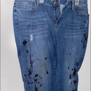 Lane Bryant Boyfriend Capri Jeans